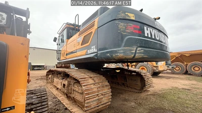 Used 2025 HYUNDAI HX520AL Crawler Excavators Texas US | National Equipment Dealers #1422261