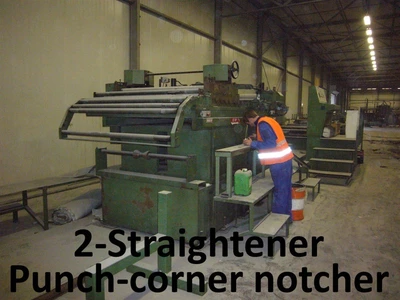 USED VAN OTTERLOO PROFILING LINE 1350 MM
