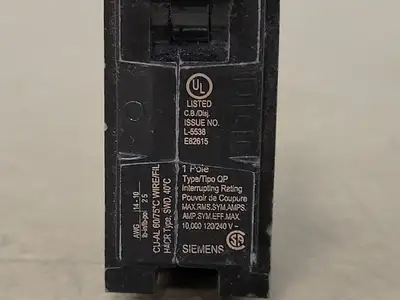Used SIEMENS QP120 Switchgears British Columbia CA | Lenmark #240895