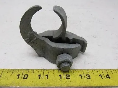 1-1/4" Galvanized Edge Type Rigid Conduit Clamp Lot Of 12