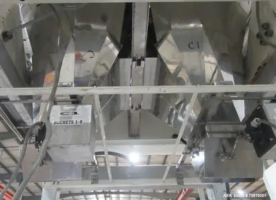Used HAYSSEN ULTIMA 8-1 Net Weigh Filler Scale Vertical Form & Fill Illinois US | Aaron Equipment #760649