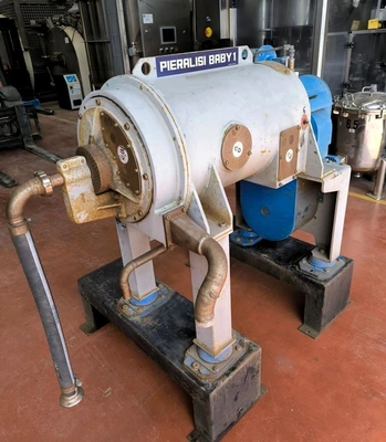 Pieralisi Baby 1 decanter centrifuge, SS.