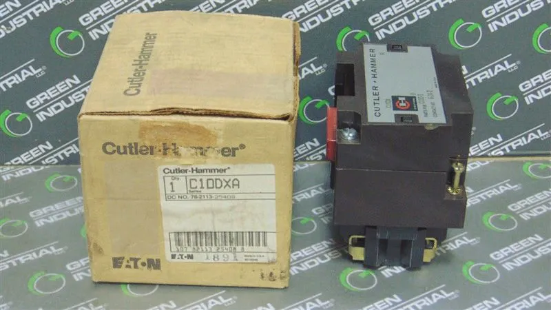 Cutler Hammer C10DX Contactor Power Unit Series A1 110/120V Coil New NIB