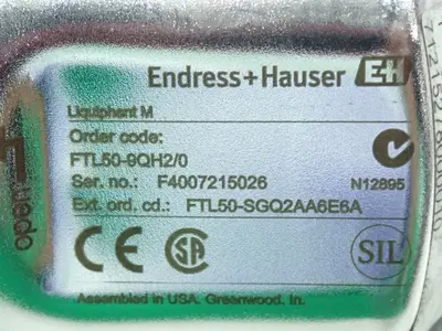 USED ENDRESS+HAUSER FTL509QH2/0