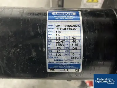 USED Ackley Ackley Ramp Printer, 01481-00158 with Feeding System with Eriez D30A