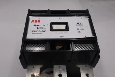 Abb Spectrum EHDB 800 Drive Contactor 120v-ac 600v-dc 800a Amp STOCK 1734B