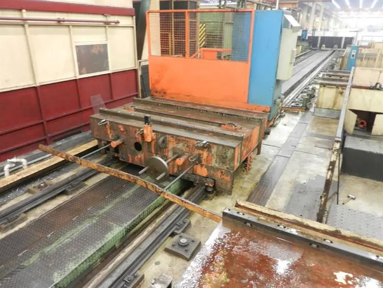 Used TRANSPORTWAGON ON RAILS 13 000 MM Bed Type Mills | Apt International N.V #364614