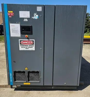 USED 2021 ATLAS COPCO GA110VSDA3