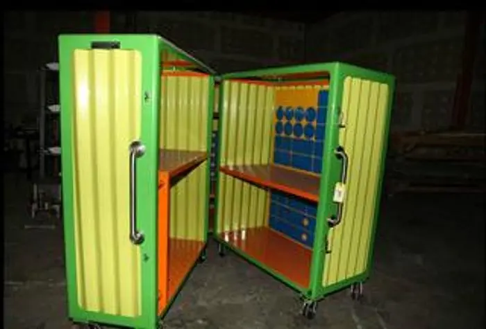 3400-560 Portable Storage Container – Metal Construction