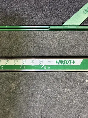 Insize 0-12" Digital Caliper & Fowler Digital Drop Indicator With Various Tips