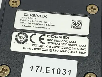 USED COGNEX IS7200-01 IN-SIGHT 7000 MACHINE VISION CAMERA
