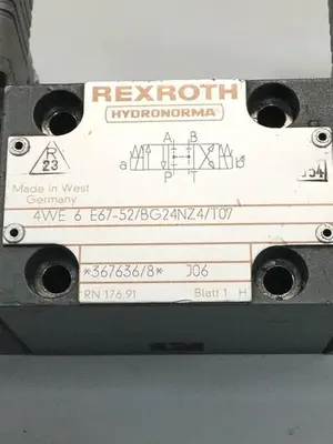 USED REXROTH 4WE6E6752BG24NZ4T07