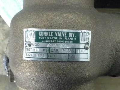 USED Kunkle 6010HG01