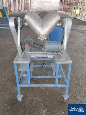 USED Patterson-Kelley 8 QUART P-K TWIN SHELL BLENDER, S/S, BAR