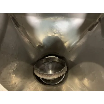 Used 1000 Liter (35 cu. Ft) IBC Matcon Stainless Steel Portable Tote Bin