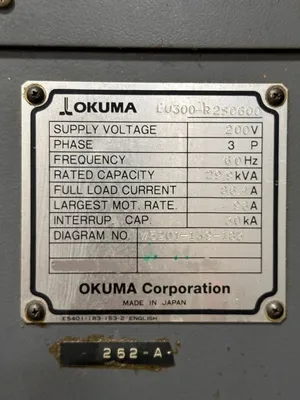 OKUMA LU300-R2SC60 CNC Lathe | Machinery For Sale (8)