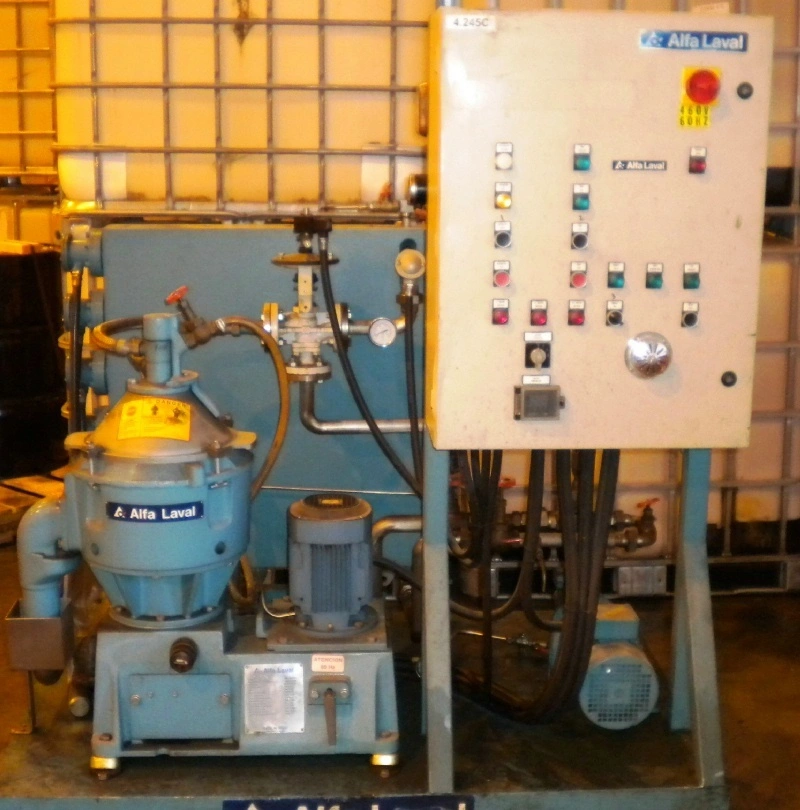Alfa-Laval MMB 304S-11 lube oil purifier, SS.