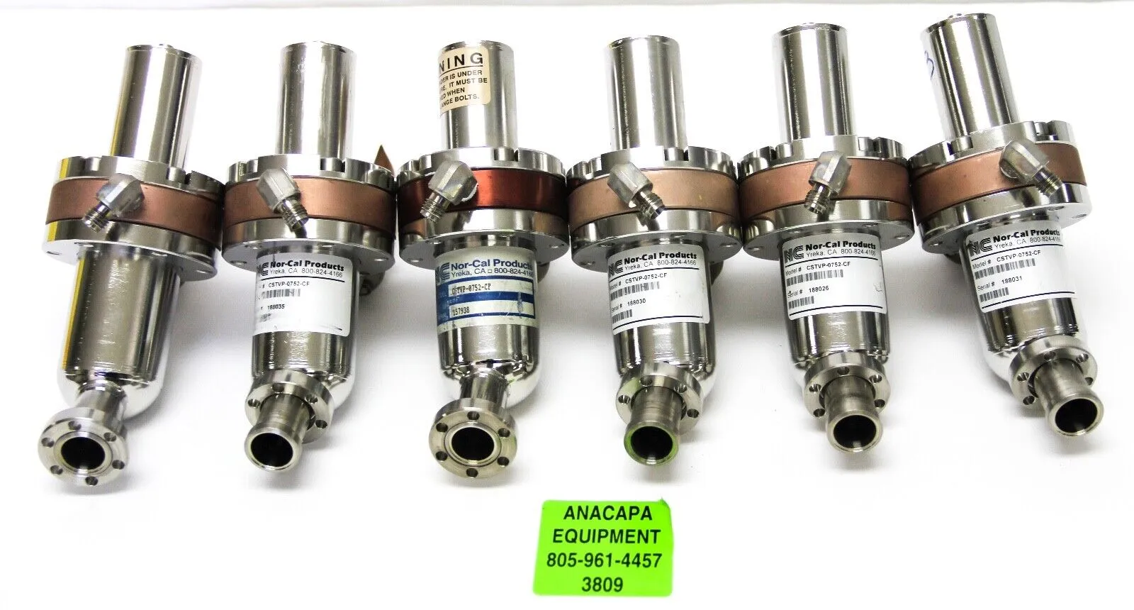 USED Nor-Cal Products CSTVP-0752-CF