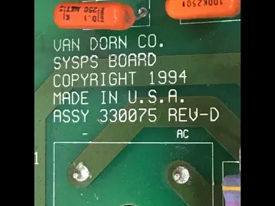 USED VAN DORN 330075
