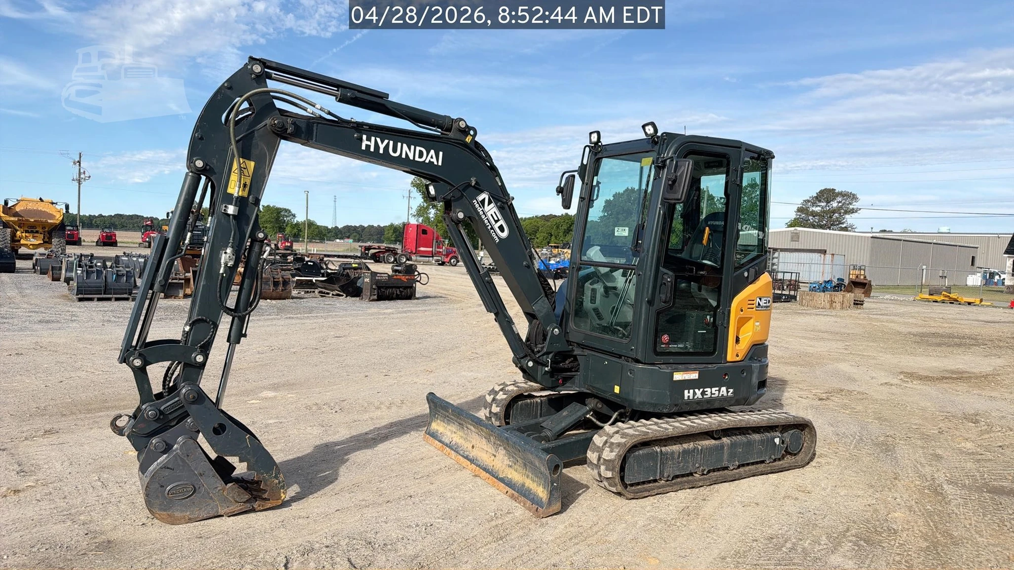 Used 2025 HYUNDAI HX35AZ Crawler Excavators - Mini North Carolina US | National Equipment Dealers #1422361