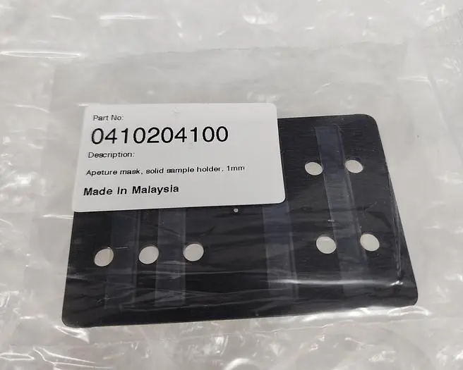 0410204100 APERTURE SOLID SAMPLE HOLDER 1 MM