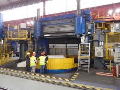 USED DORRIES Ø 6500 X 4270 MM CNC