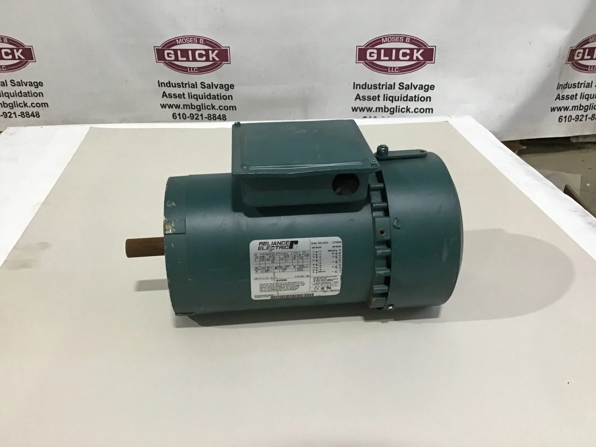 Reliance Electric P14H7308GA Motor 1725RPM 2HP 60Hz
