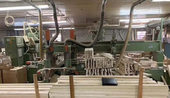 Used _UNKNOWN_ _UNKNOWN_ Throughfeed boring and boring/dowel-inserting machines North Carolina US | Pruitt Machinery #716689