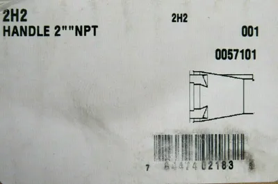 NEW MELTRIC 2H2 DECONTACTOR HANDLE 2" 0057101