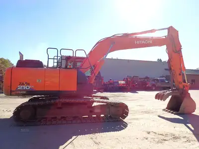 Used 2017 HITACHI ZX210 LC-6N Crawler Excavators Massachusetts US | Brookside Equipment Sales #1517755