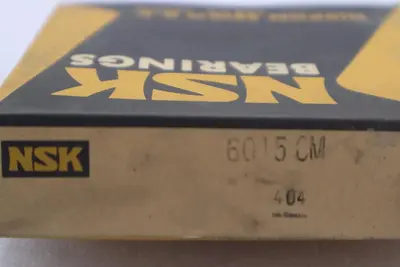 NSK 6015CM BEARINGS STOCK #B-1080