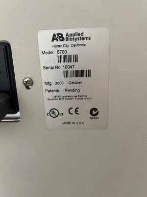 Applied Biosystems Prism 6700 Automated Nucleic Acid Workstation
