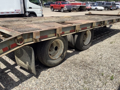 Used 2001 TRAIL KING TK18LP Lowboy Trailers Michigan US | Miedema Asset Management Group #1312894