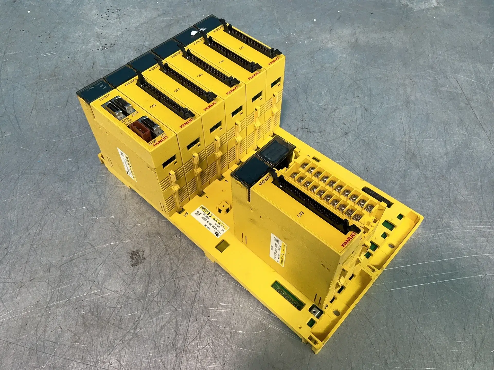 Used 2008 FANUC A03B0819C004 PLC Chassis Ohio US | HGR 24 #1345482