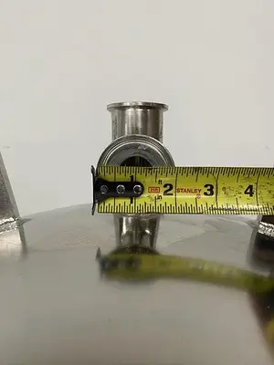 USED CUNO 16ZPB 16" STAINLESS STEEL CARTRIDGE FILTER HOUSING 150 PSI @ 300 °F