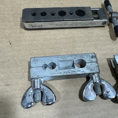 Vintage Imperial Flaring Tool Clamp Hi Duty 300-FB 5/16-5/8” 1/4-1/2” (Lot Of 5)