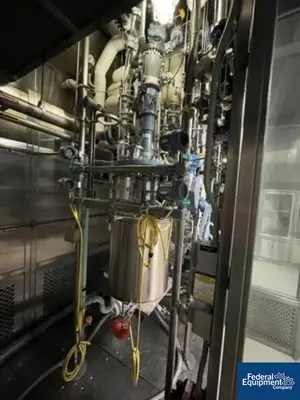 USED BUCHI 107/107 Liter Buchi Kilo Lab Reactor Train System, Glass Lined