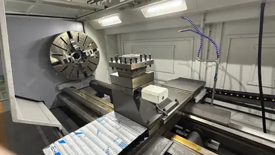 HTC125x3000 Heavy-Duty CNC Lathe
