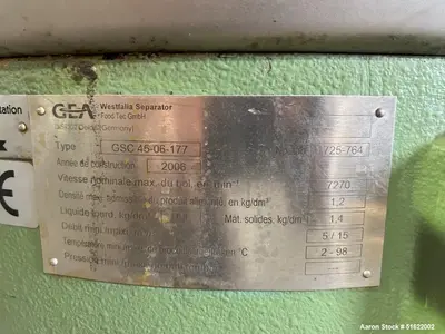 USED WESTFALIA GSC 45-06-177
