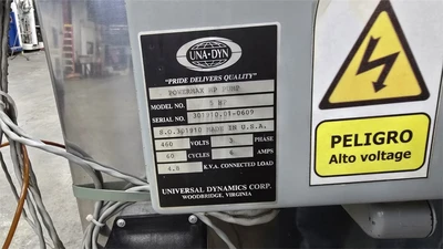105 CFM Una-Dyn Powermax HP Pump, w/ 2" Hopper, 5 HP