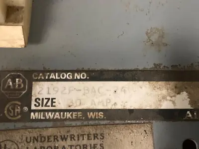 Used ALLEN-BRADLEY 2192F-BAC-24 Miscellaneous Equipment (Electrical & Power) | Surplus Asset Holdings #1198052