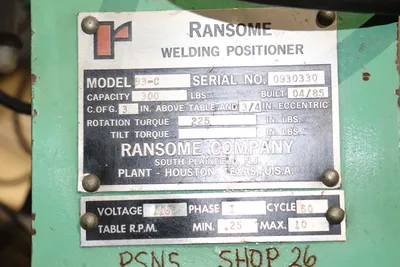 USED RANSOME B3-C