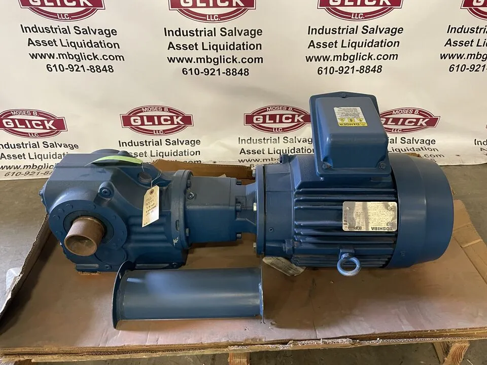 Sew Eurodrive KT77AM213/215 TOSHIBA/4 Gear Drive/Speed Reducer 7.5 HP 72rpm