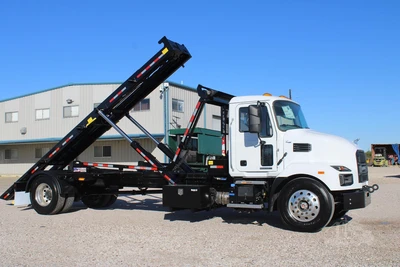 New | in-Stock 2027 MACK MD7 Rolloff Trucks Texas US | Roll Off Truck World #1491925