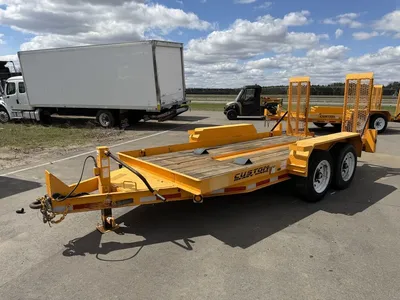 Used 2020 LUCON 5T142BW-HDP UTILITY Flatbed Trailers Minnesota US | Carco Truck & Equipment #1513987