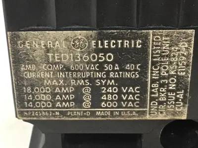 USED GE TED136050