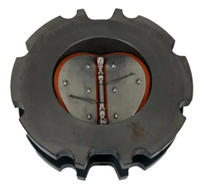 NEW KEMP 1171162 BUTTERFLY WAFER CHECK VALVE 4" 125PSI