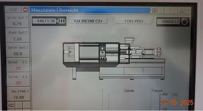 USED 2001 KRAUSS MAFFEI 80-390-C2