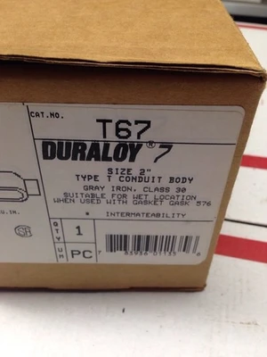 New | in-Stock KILLARK T67 Conduits Indiana US | J&J Industrial Supply #519671