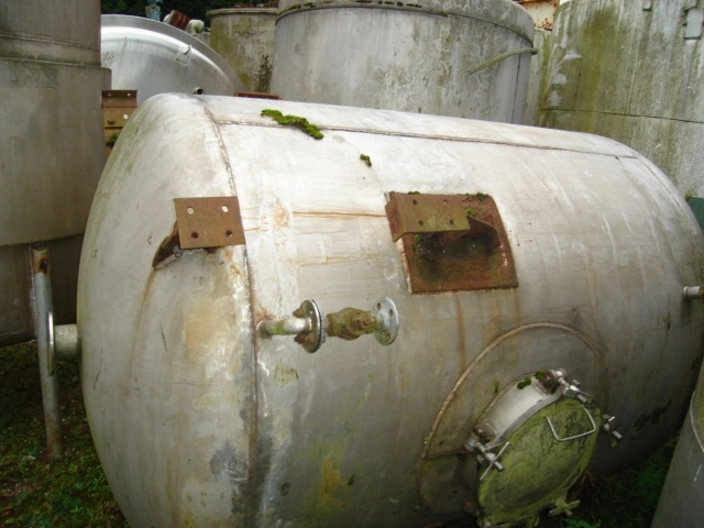4500L S/S Enclosed Tank Internal Coil